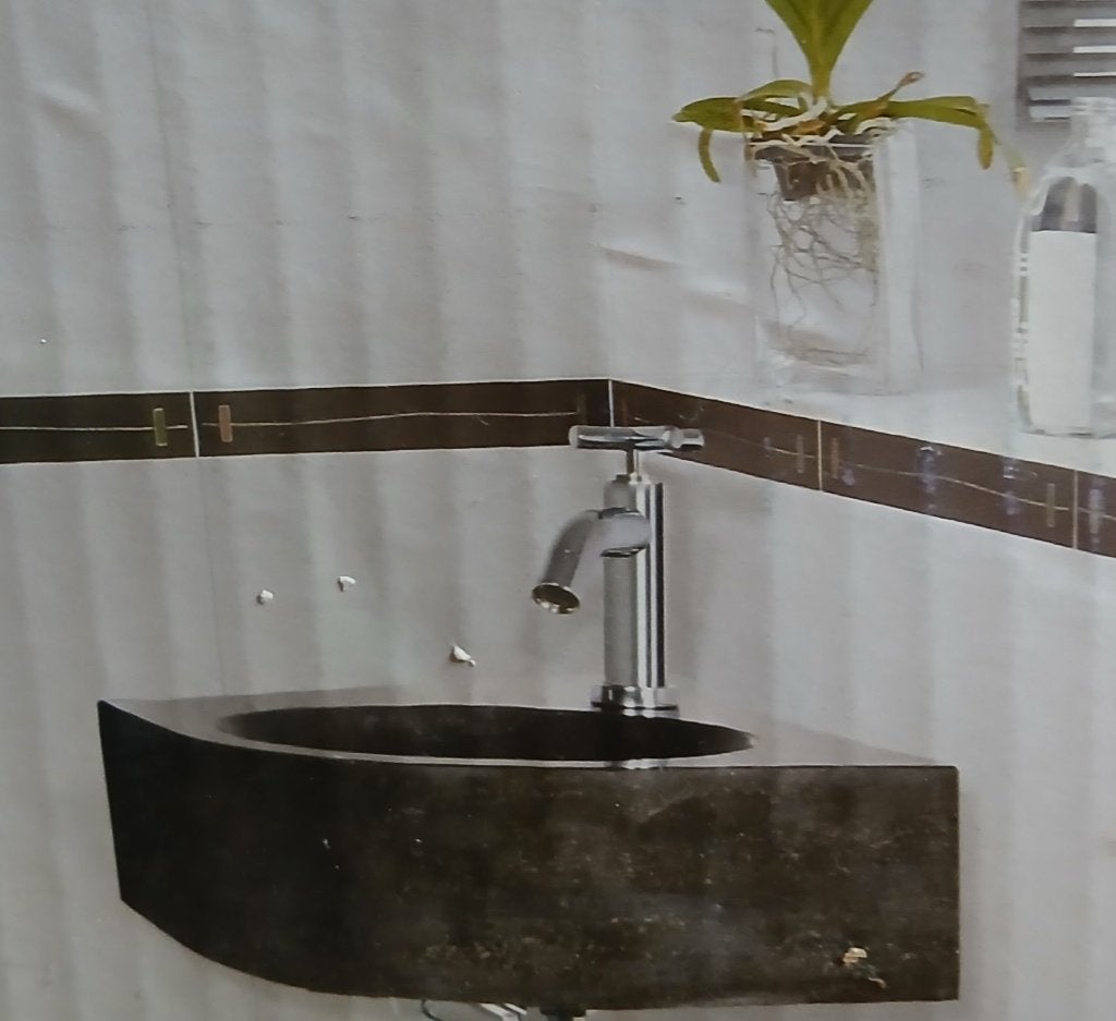 handen wasbak, Doe-het-zelf en Bouw, Ophalen, Nieuw, Steen, Toilet