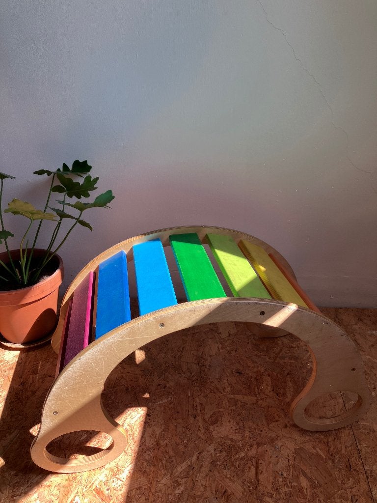 Houten speelboog, Kinderen en Baby's, Speelgoed | Houten speelgoed, Ophalen, Gebruikt, Meubelstuk of Keukentje