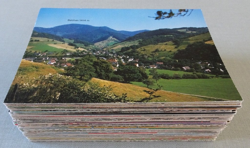 94 POSTKAARTEN VAN HET ZWARTE WOUD (Schwarzwald), Antiek en Kunst, Curiosa en Brocante, Verzenden
