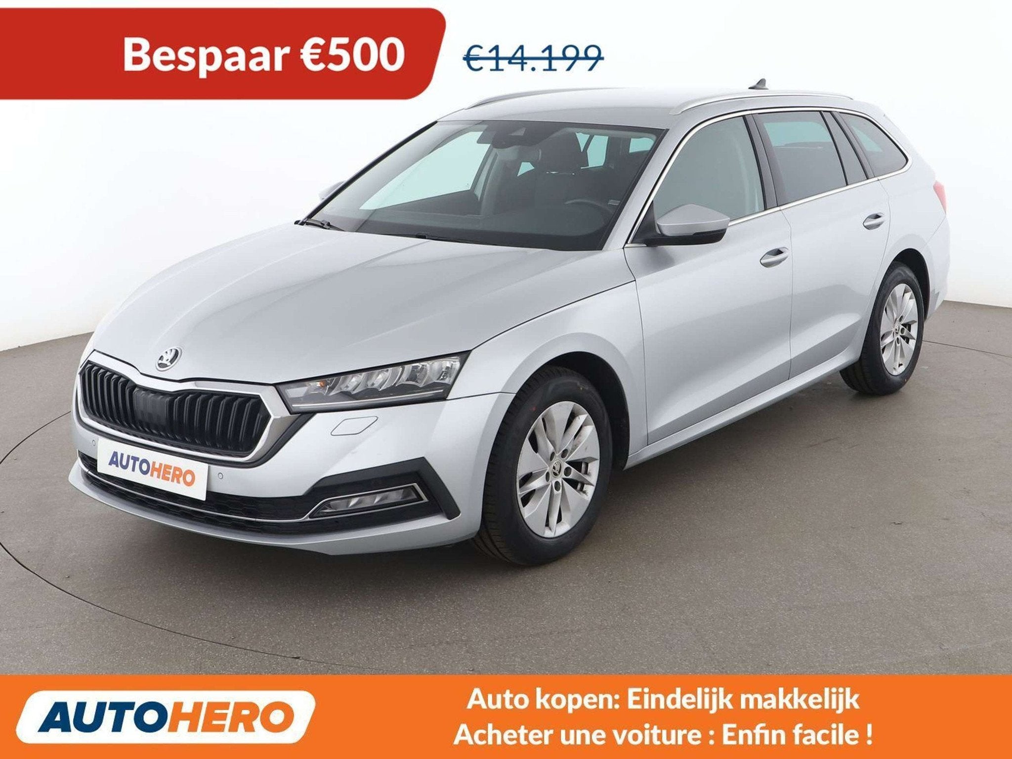 Skoda Octavia 2.0 TDI Ambition, Autos, Argent ou Gris, Achat, Noir, 5 portes