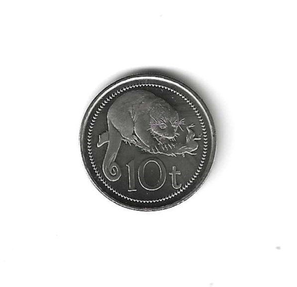 Papoea New Guinea, 10 Toea 2006., Timbres & Monnaies, Enlèvement ou Envoi, Monnaie en vrac