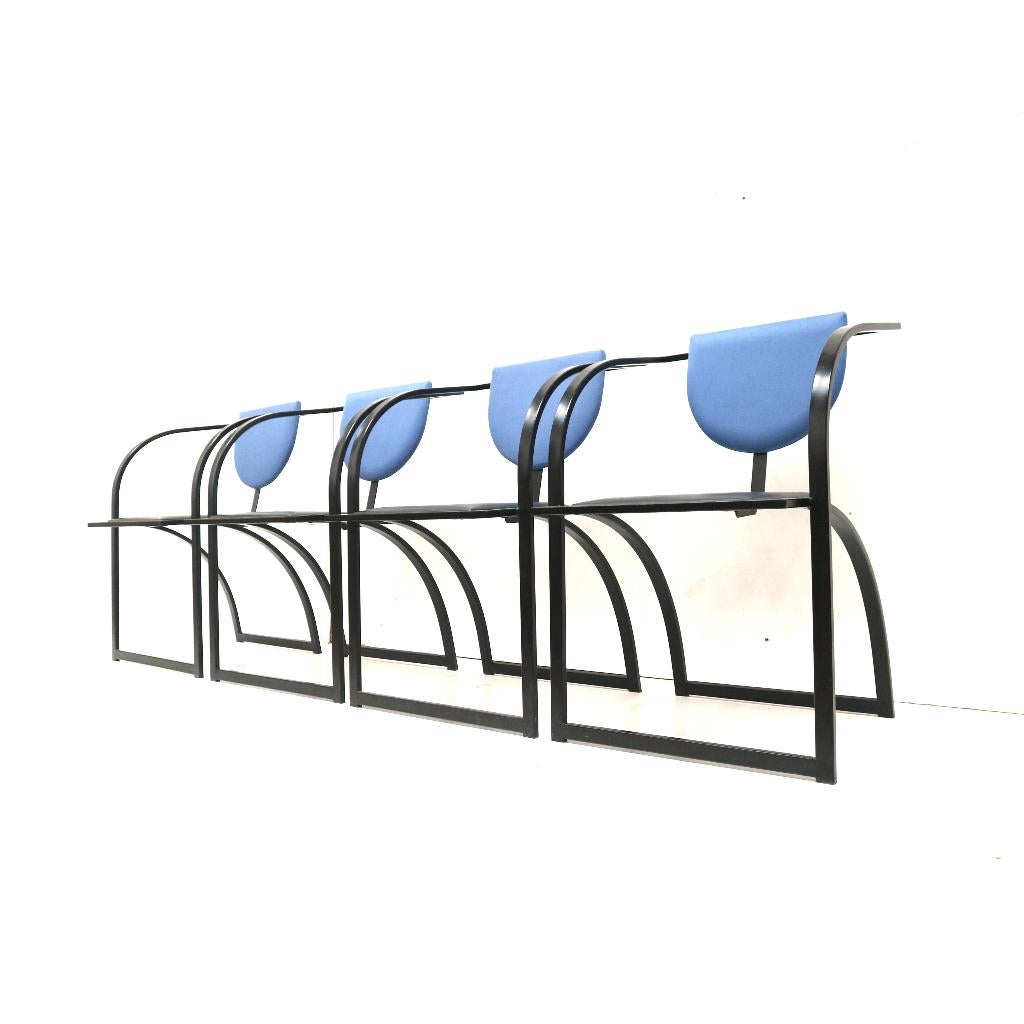 4x vintage design stoelen eetkamerstoelen jaren '60 '70, Verzenden