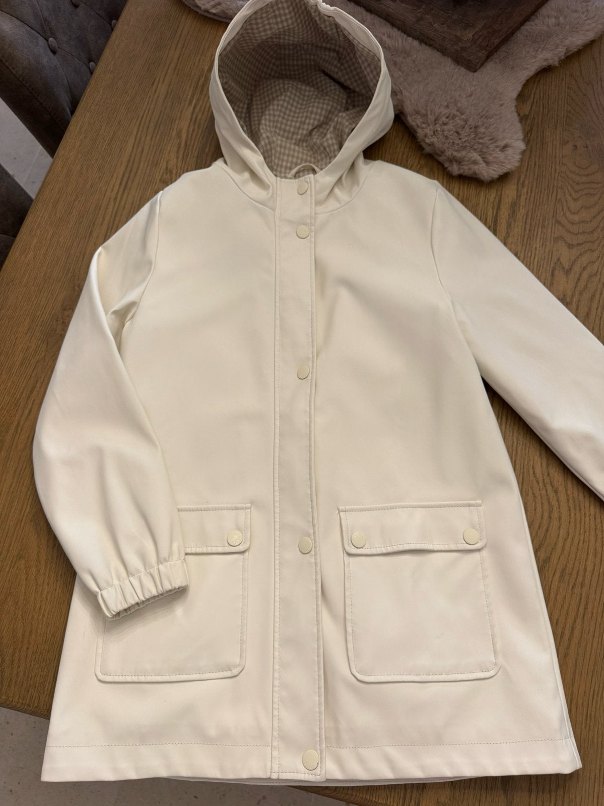 Regenjas Mango maat 13-14 jaar, Enfants & Bébés, Enlèvement ou Envoi, Comme neuf