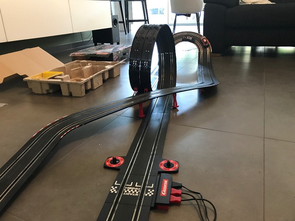 Racebaan Carrera, Ophalen, Carrera, Met looping, Racebaan