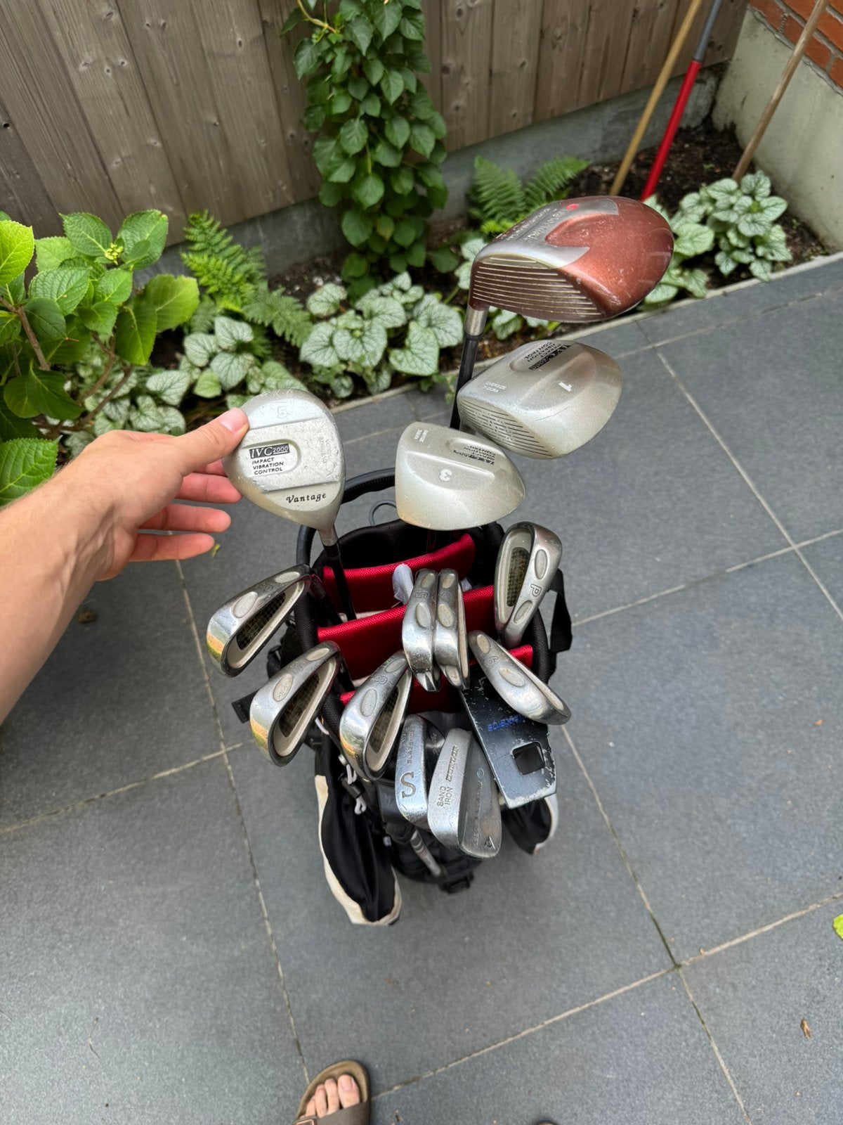 Heel complete Starter Golfset, Sport en Fitness, Ophalen, Gebruikt, Set