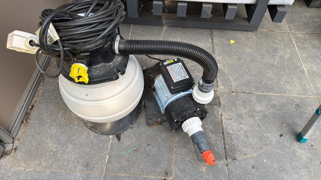 Zwembad pomp met zandfilter, Ophalen, Gebruikt, Zwembadpomp