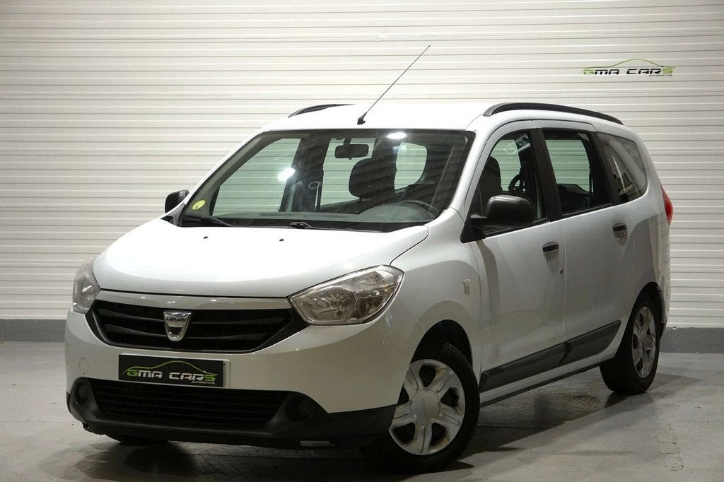 Dacia Lodgy Lodgy 1.5 dCi Ambiance 5pl.-Navi-Airco-ONLY EXPO, Auto's, Dacia, Stof, Gebruikt, Zwart, Wit