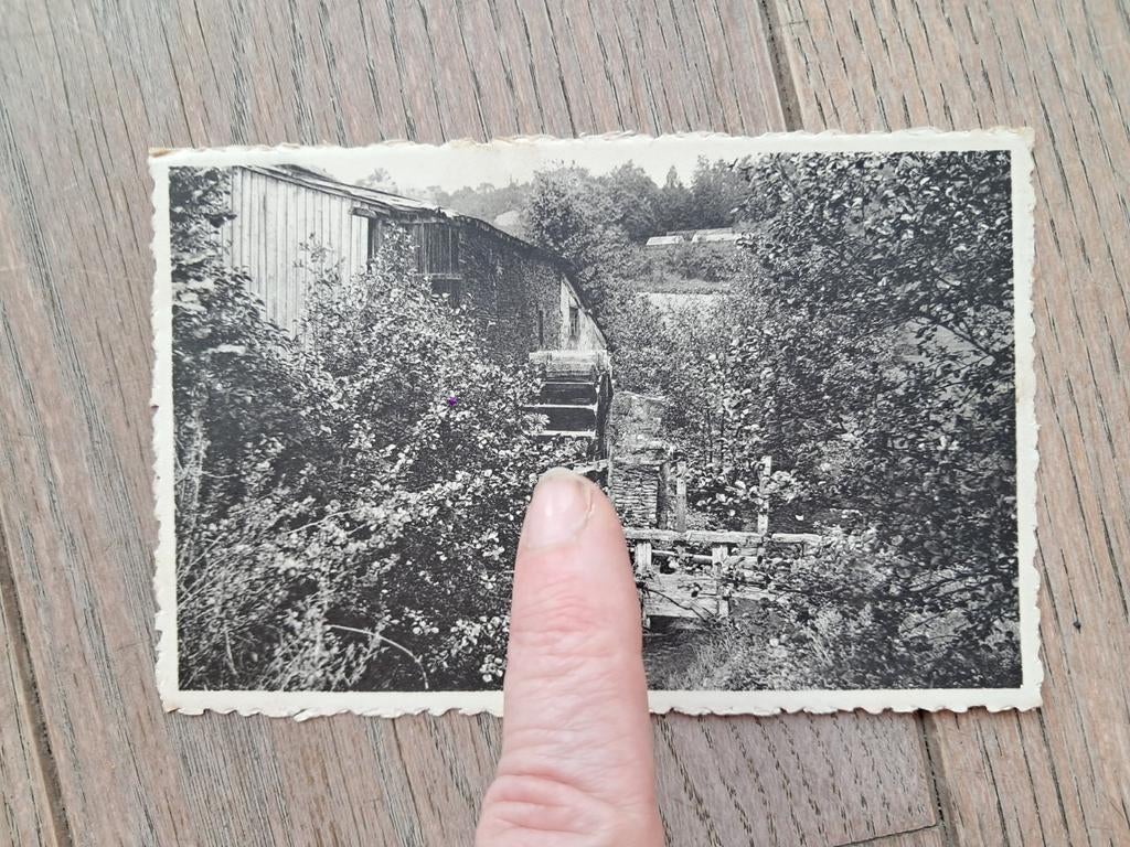 Description : Neufchâteau, moulin à eau en bois de la Piérie, Enlèvement ou Envoi
