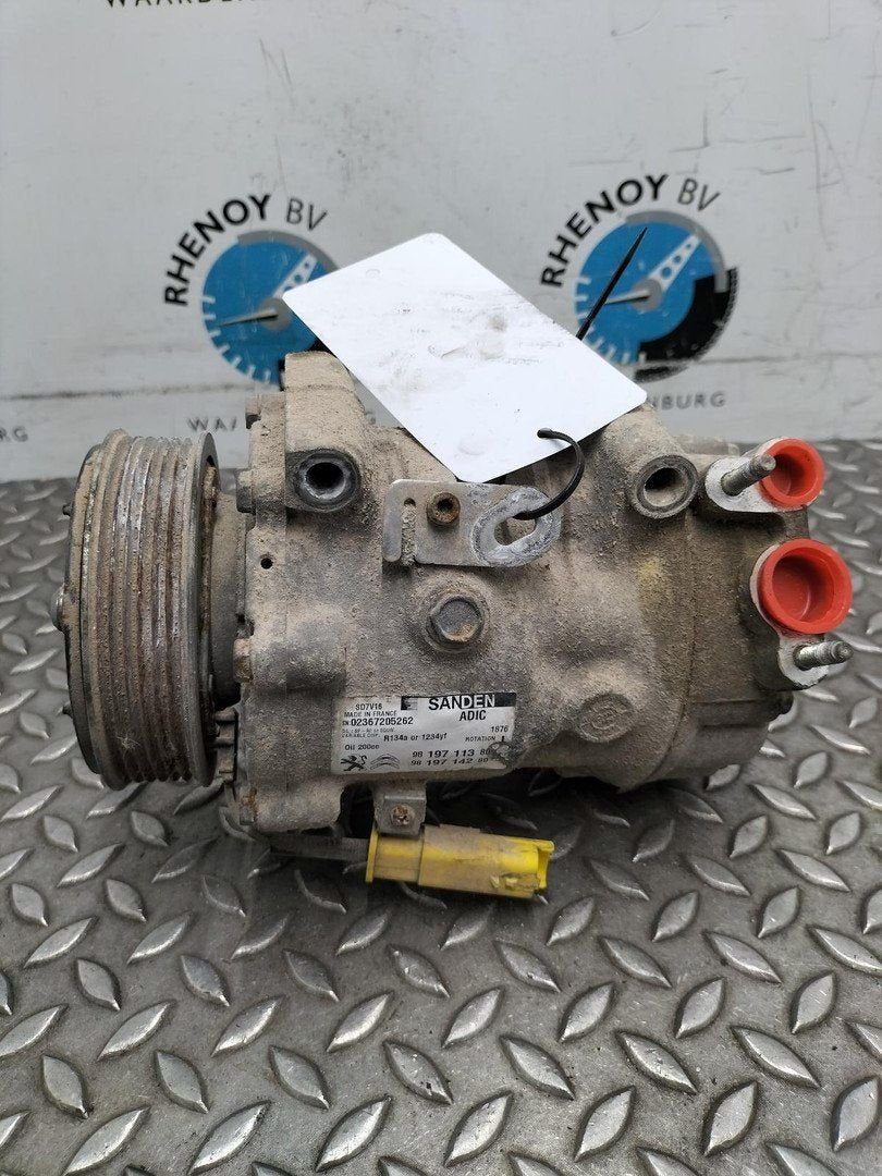 CITROEN RELAY/JUMPER MK3 0E  AIRCO COMPRESSOR / AIRCOPOMP 20, Auto-onderdelen, Ophalen of Verzenden, Gebruikt, Stiba lid