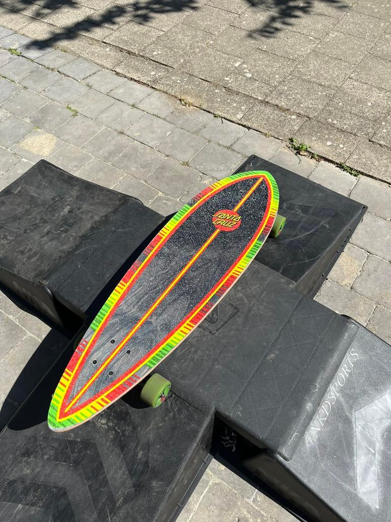 Santa Cruz Skateboard Cruiser/Longboard, Ophalen, Zo goed als nieuw, Skateboard, Longboard