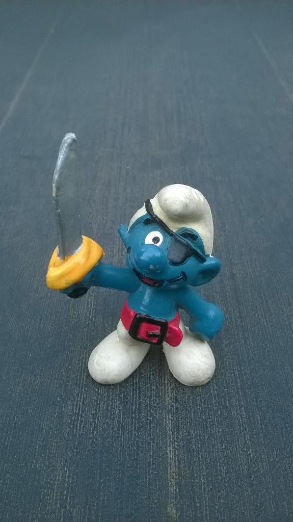 Piraatsmuf 2.0104, Ophalen of Verzenden, Gebruikt, Overige Smurfen, Poppetje, Figuurtje of Knuffel