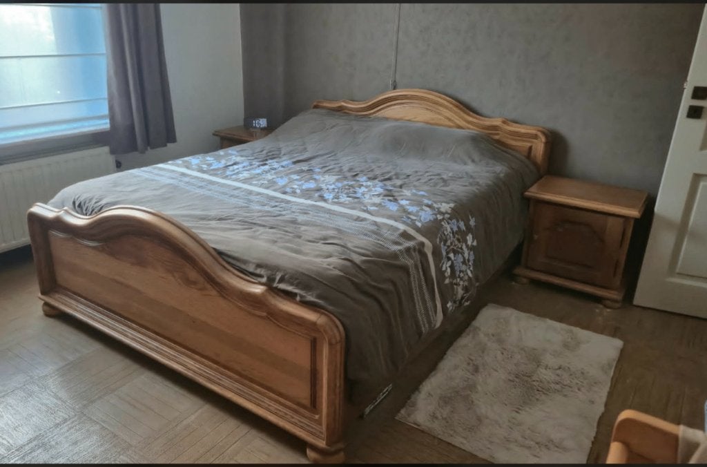 Eiken slaapkamer, Huis en Inrichting, Slaapkamer | Complete slaapkamers, Ophalen, Gebruikt