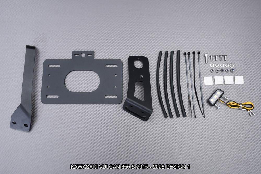Support de plaque Court AVDB KAWASAKI VULCAN 650 S 2015 2026, Enlèvement ou Envoi, Neuf