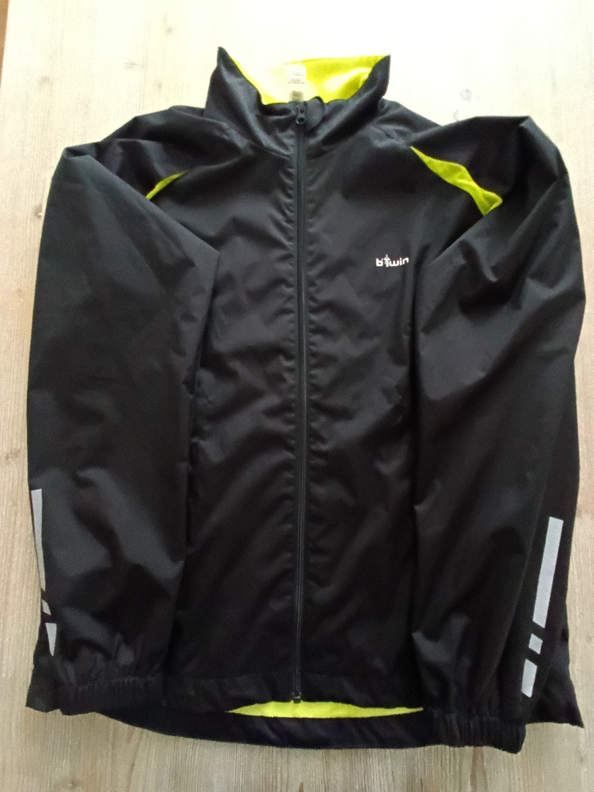 Veste Vélo Coupe-vent, Kleding | Heren, Sportkleding, Ophalen, Maat 52/54 (L), Zwart, Zo goed als nieuw