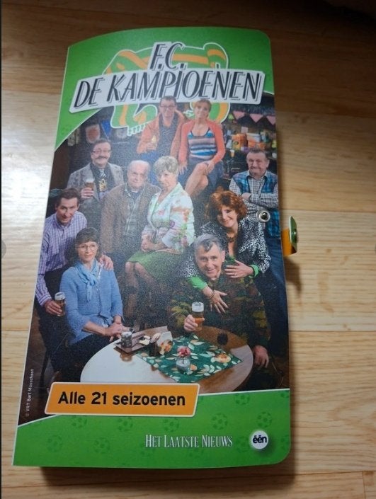 Fc de kampioenen dvd verzamelmap, Cd's en Dvd's, Ophalen, Gebruikt, Alle leeftijden, Boxset