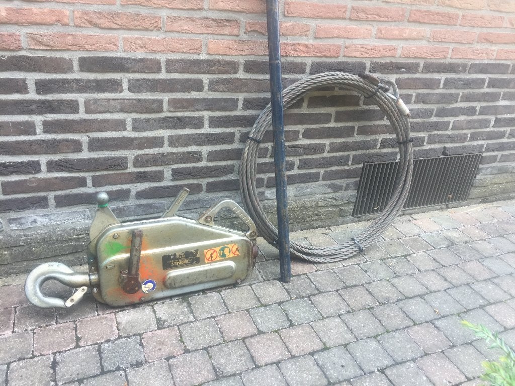 Professionele Tirfor Tractel TU - 16 . In goede staat, Doe-het-zelf en Bouw, Lieren en Takels, Ophalen, Gebruikt