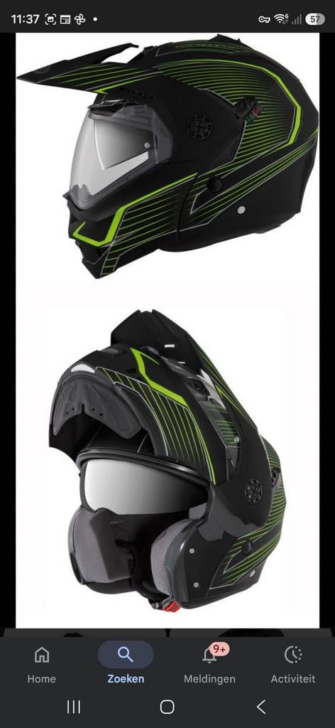 Caberg Tourmax systeemhelm XL 61 te koop., Motos, Vêtements | Casques de moto, Hommes, Casque système, XL, Caberg, Seconde main
