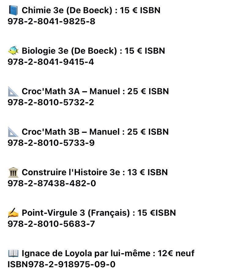 Manuels scolaires 3e secondaire, Livres, Enlèvement, Comme neuf, Secondaire, Biologie