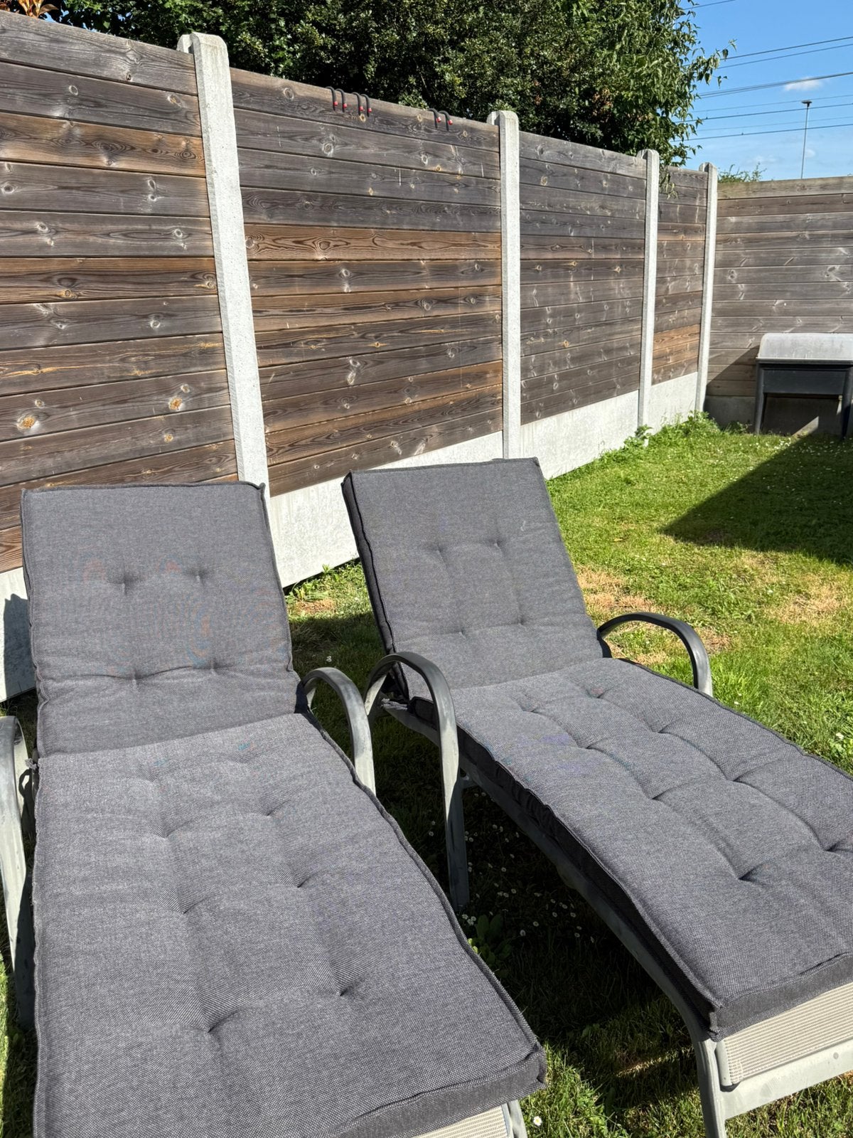 Coussins Jutlandia pour chaises longues, Jardin & Terrasse, Enlèvement, Comme neuf
