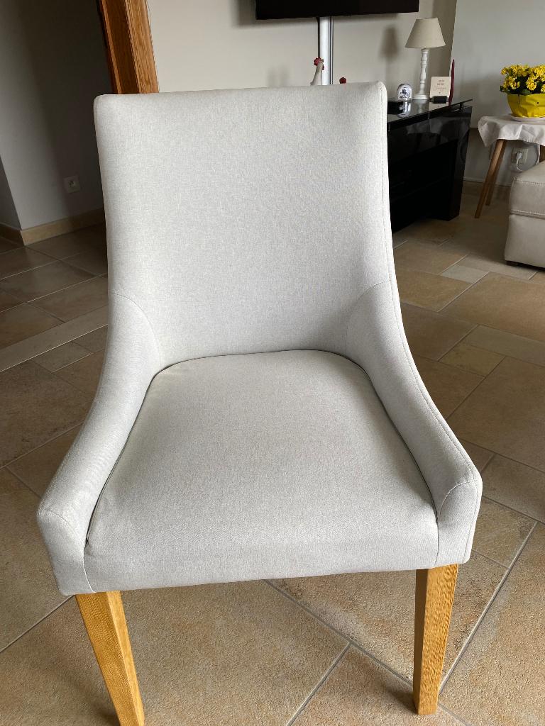 6 stoelen, Huis en Inrichting, Stoelen, Ophalen, Zo goed als nieuw, Stof, Vijf, Zes of meer stoelen