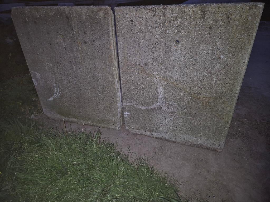 L stuk keerwand, Doe-het-zelf en Bouw, Ophalen, Gebruikt