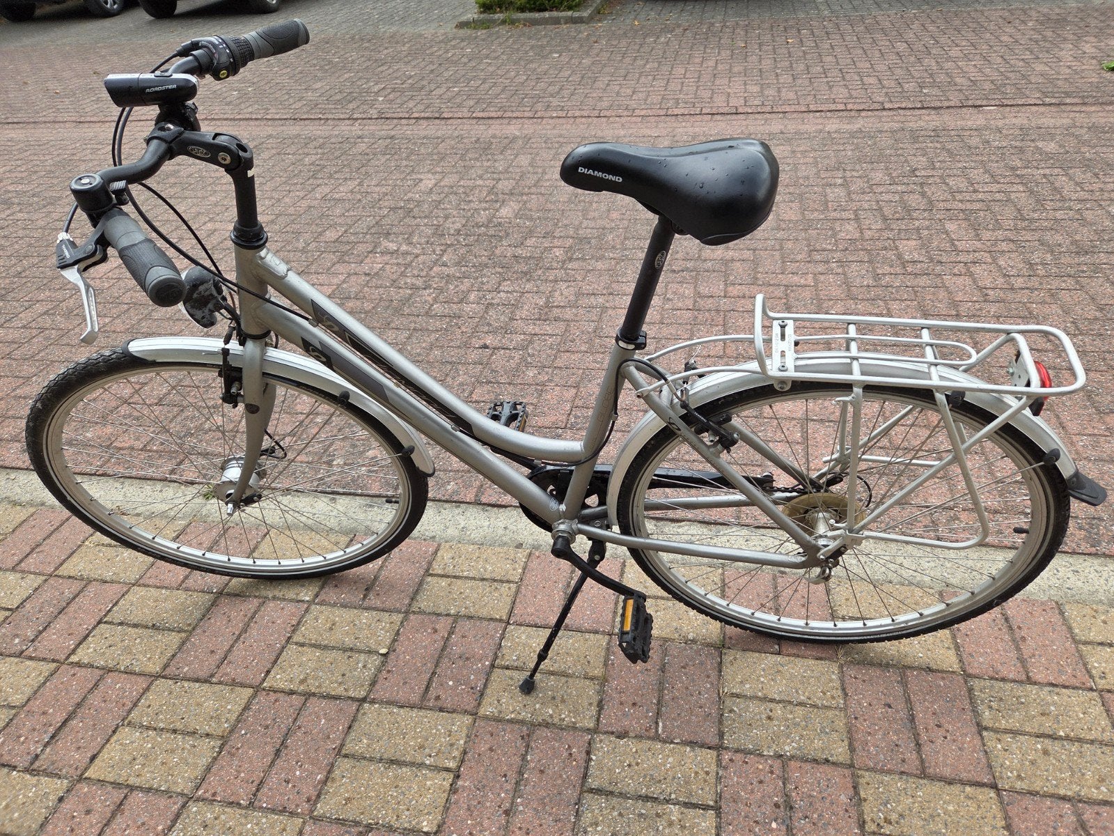 vélo dame Diamond, Enlèvement, Vitesses
