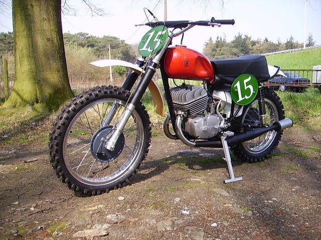 CZ 360 twinpipe, Motoren, Motoren | Oldtimers, 360 cc, Crossmotor, Meer dan 35 kW, 1 cilinder