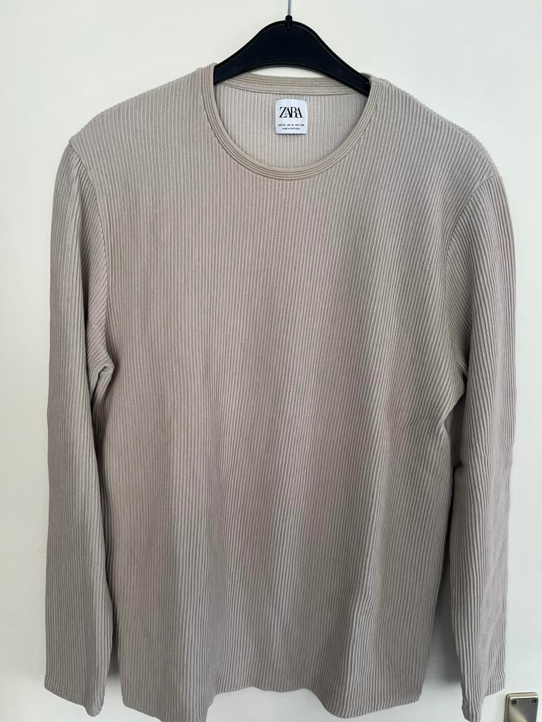 Sweater zara xl, Kleding | Heren, Truien en Vesten, Ophalen, Zo goed als nieuw, Beige