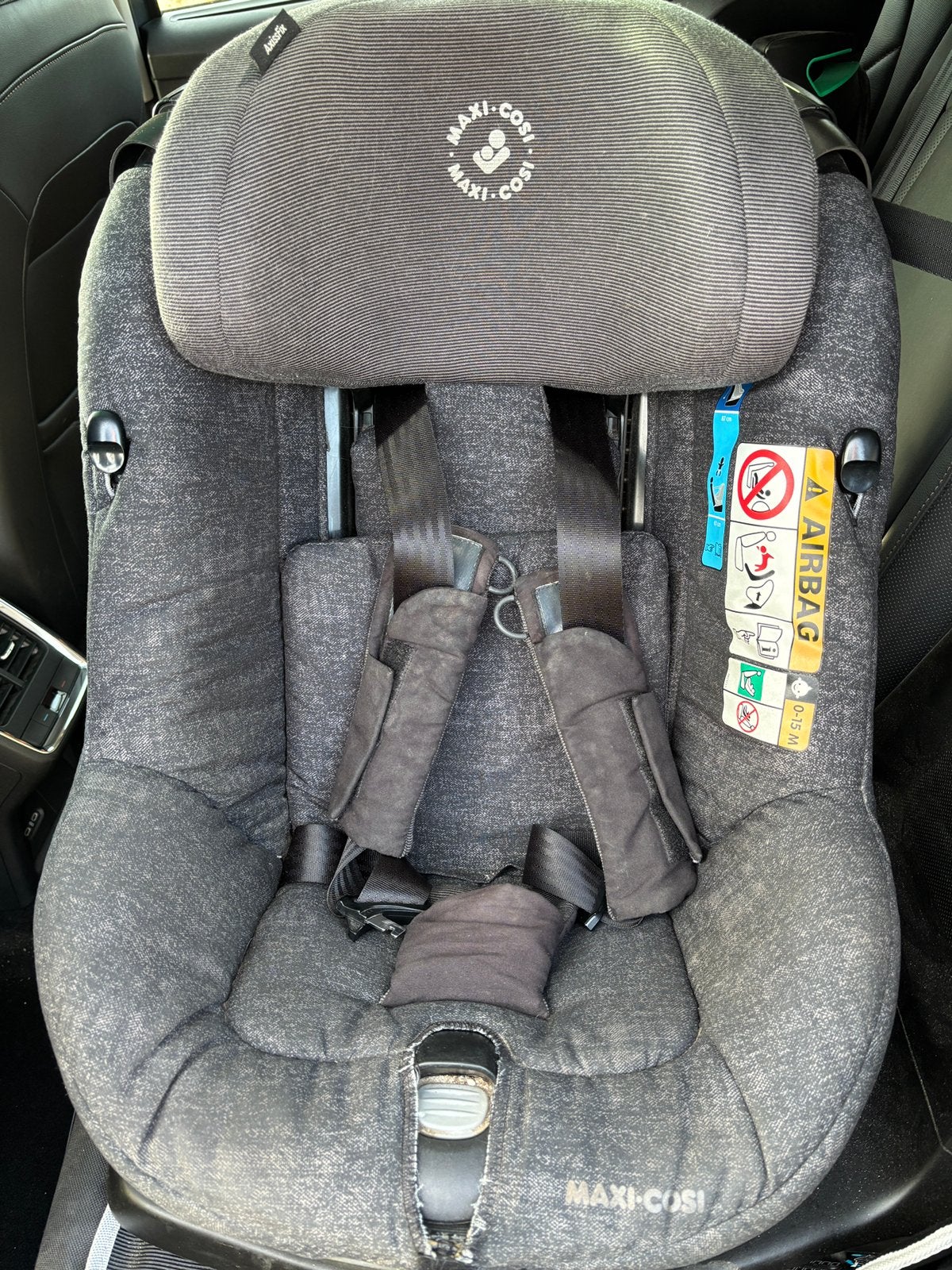 Maxi-Cosi AxissFix i-size autostoel draaibaar, Ophalen, Zo goed als nieuw, Maxi-Cosi, Isofix