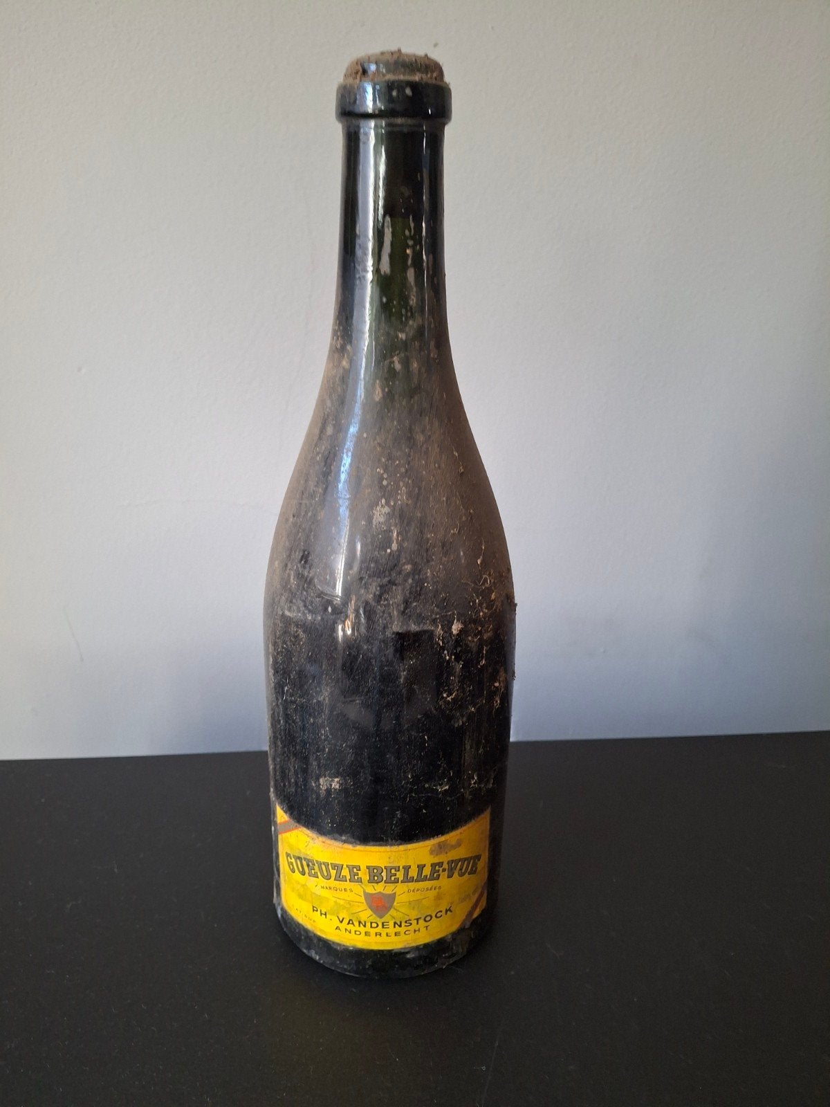 gueuze belle vue Vandenstock, Verzamelen, Ophalen of Verzenden, Zo goed als nieuw, Flesje(s), Overige merken