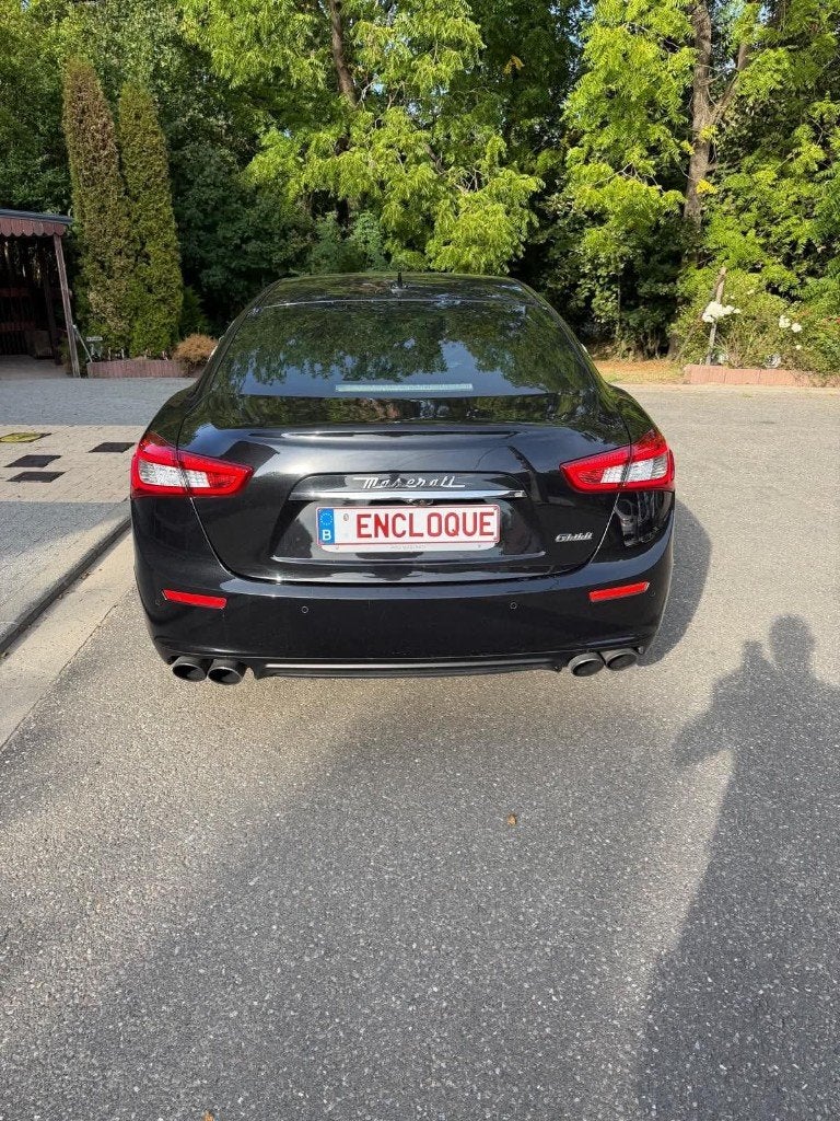 Maserati Ghibli, Auto's, Maserati, Automaat, 4 deurs, 257 kW, Zwart