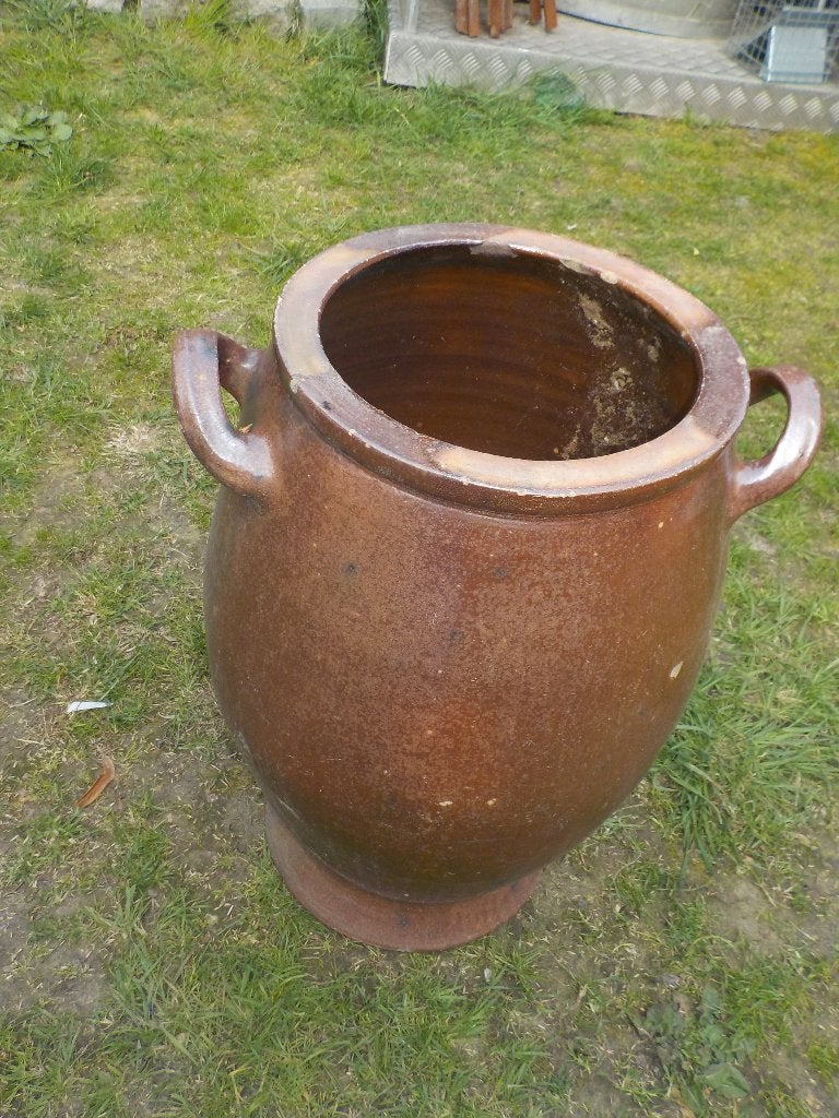 Stenen bloempot, Tuin en Terras, Ophalen