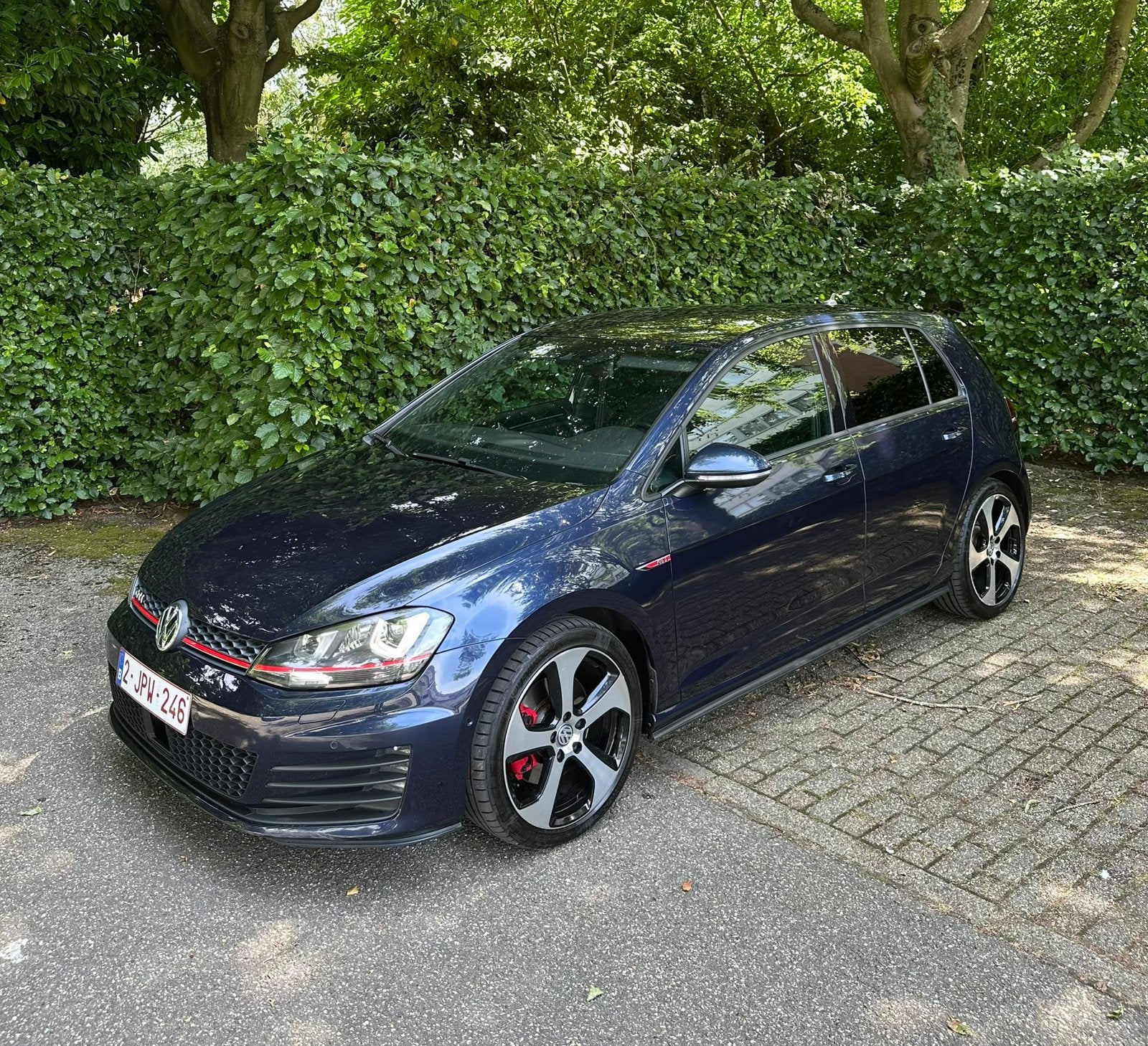 Golf 7 GTI - KeyIess - Carplay - DCC, Autos, Euro 6, Carnet d'entretien, Alcantara, Noir