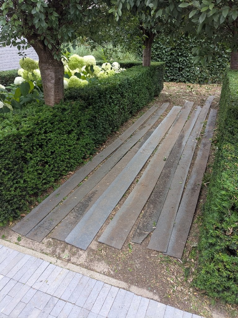 lot ecomat border tuin plantenvak border, Ophalen, Gebruikt, Border