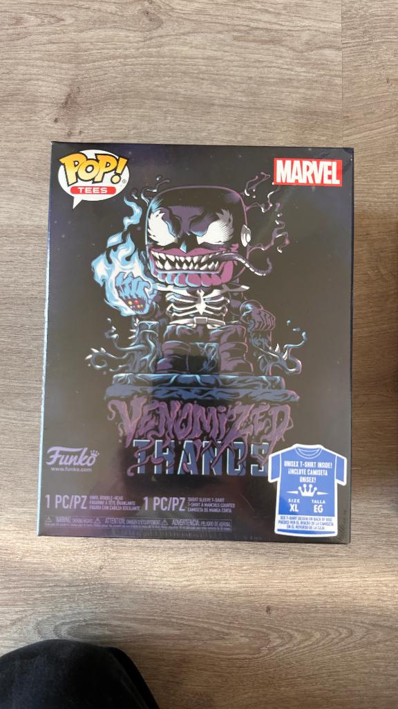 Funko Pop! Tees Marvel Venomized Thanos Boxlunch, Ophalen, Nieuw