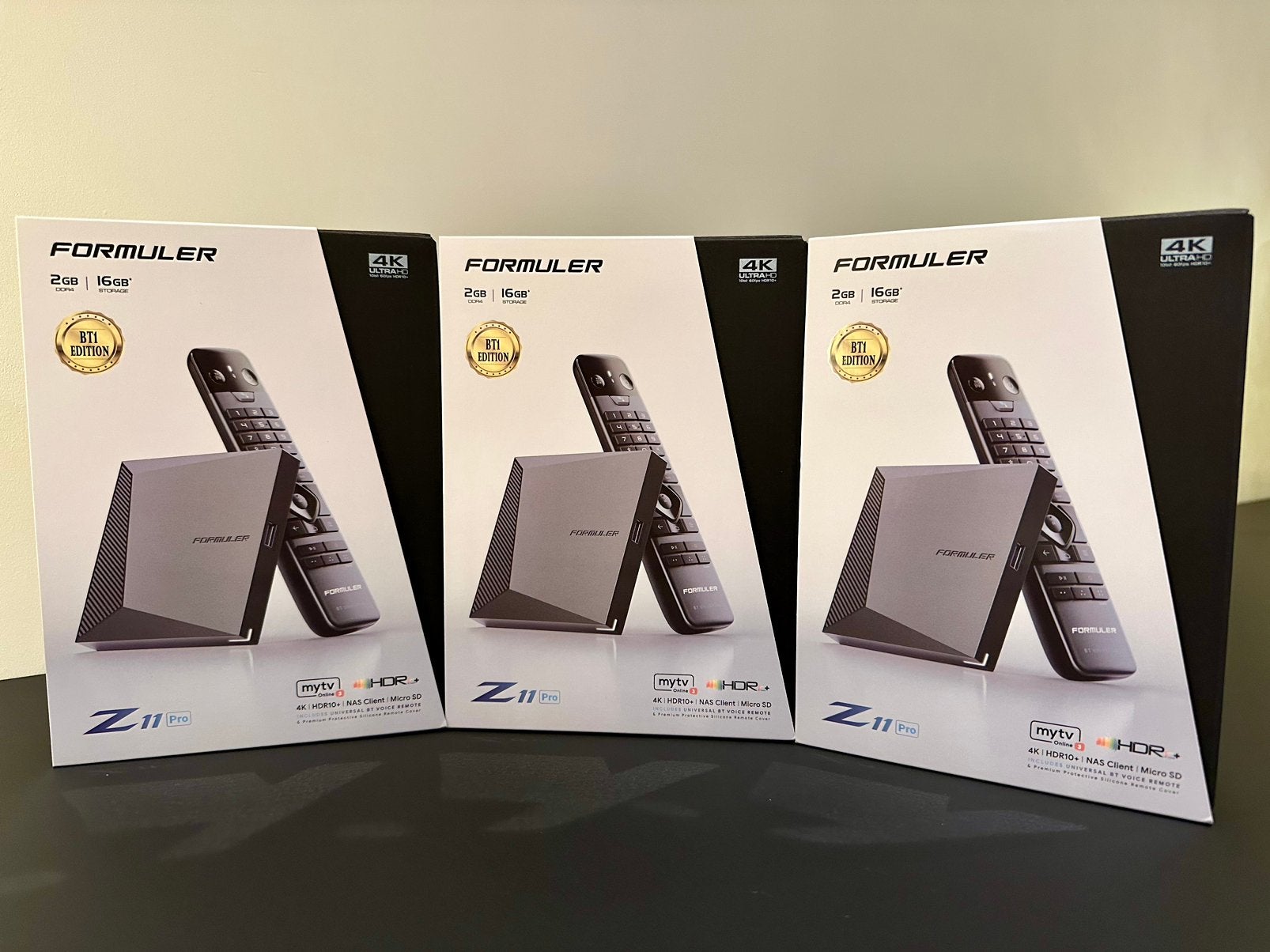 📺FORMULER Z11 PRO BLUETOOTH  BOÎTIER TV BOXANDROID SMART TV, Ophalen of Verzenden, Nieuw, HDMI, Minder dan 500 GB