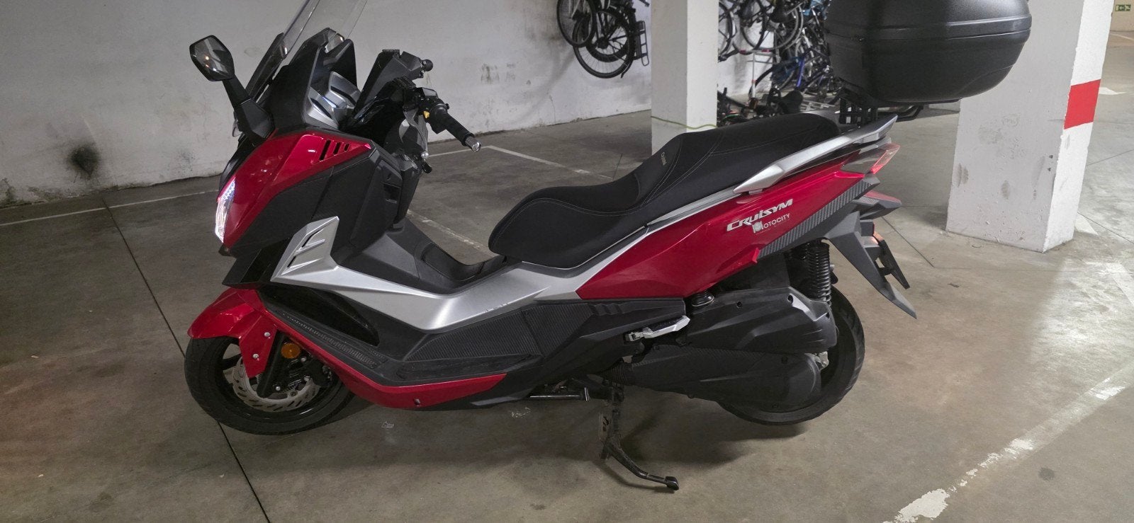 Sym cruisym 125cc, Enlèvement