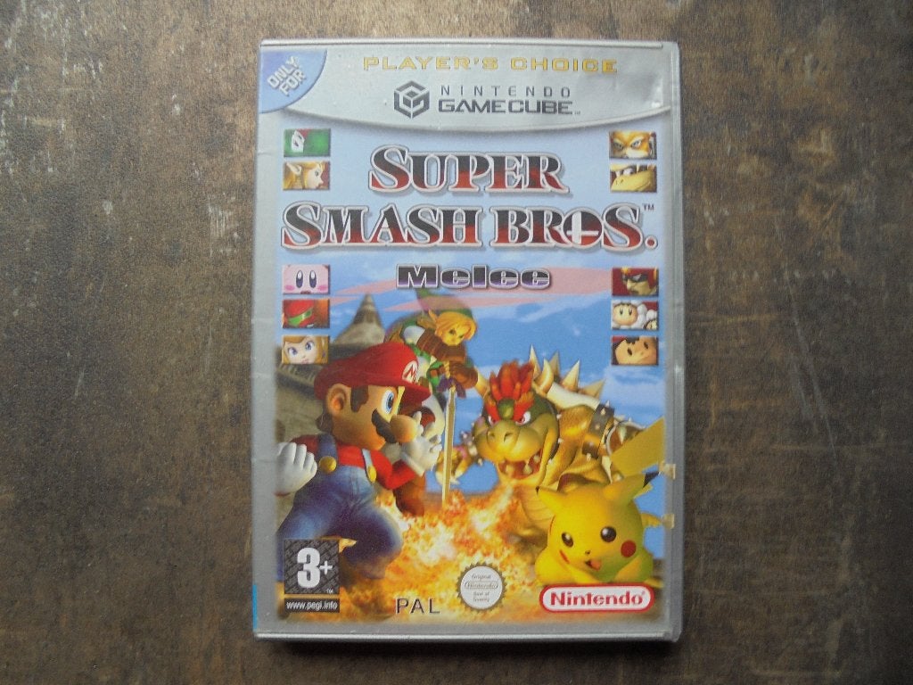Super Smash Bros. Melee voor GameCube (zie foto's), Games en Spelcomputers, Games | Nintendo GameCube, Avontuur en Actie, Gebruikt