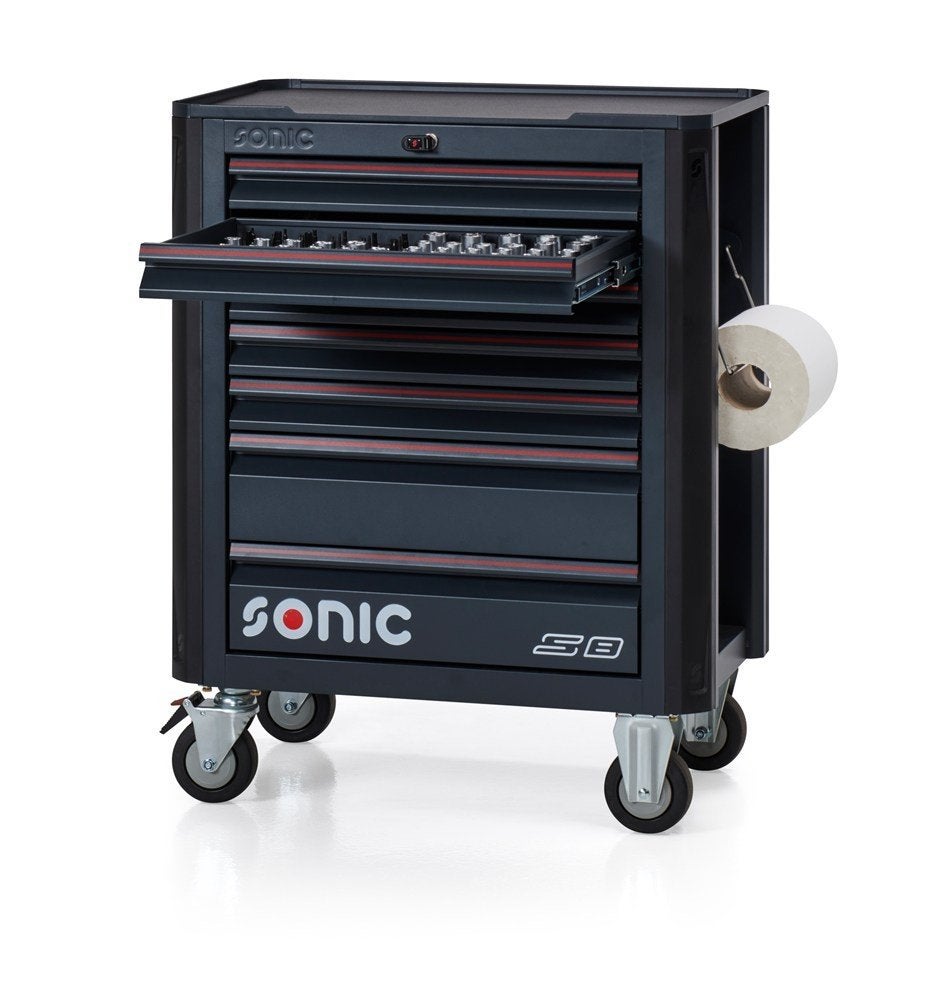 Sonic NEXT S8 gereedschapswagen – 197-delig gevuld, Ophalen, Nieuw