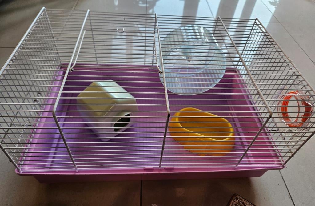 Cage à hamster + accessoires, Enlèvement