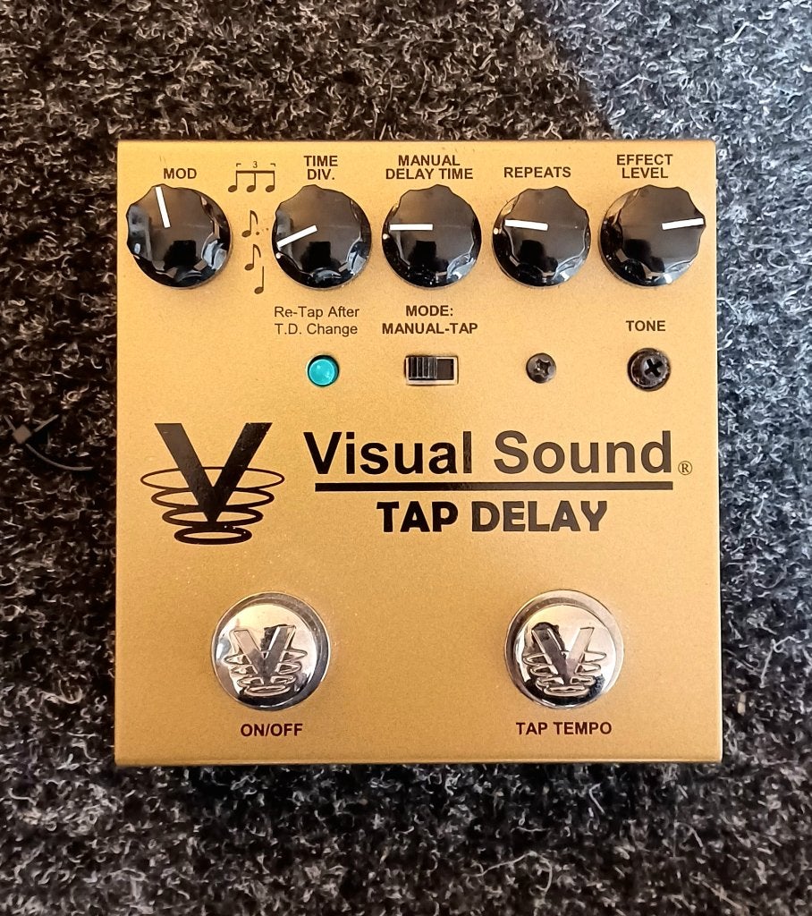 Visual Sound tap delay, Musique & Instruments, Enlèvement ou Envoi, Comme neuf