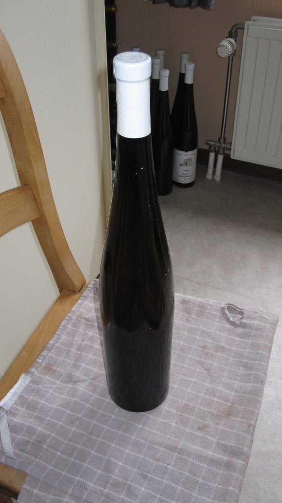 Wijn Zeer unieke fles van 1990, Verzamelen, Wijnen, Overige gebieden, Nieuw, Ophalen of Verzenden, Witte wijn