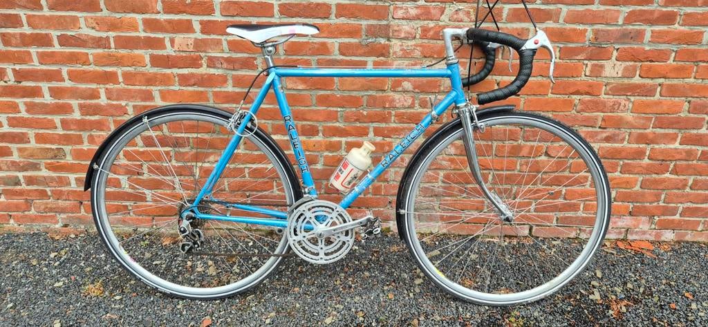 Koersfiets, Fietsen en Brommers, Fietsen | Racefietsen, Staal, Velgrem, Ophalen, Overige merken
