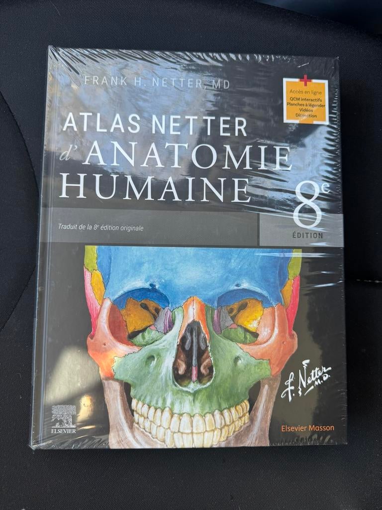 Atlas d’anatomie humaine netter 8eme edition, Enlèvement ou Envoi, Neuf, Sciences humaines et sociales