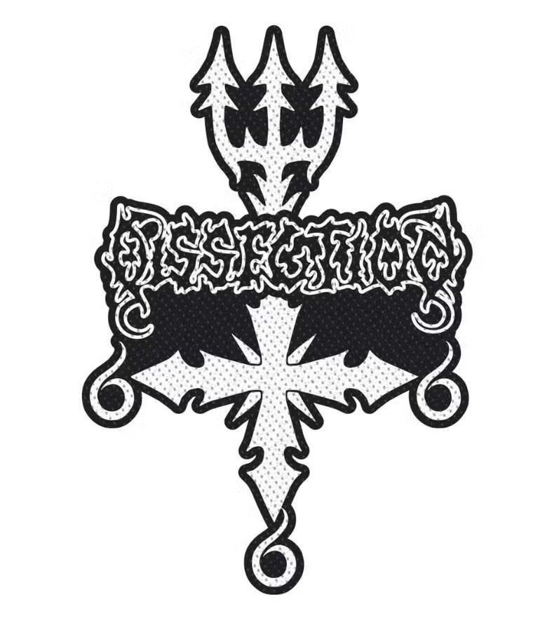 Dissection - Logo cut out - patch  officiële merchandise, Ophalen of Verzenden, Nieuw, Kleding