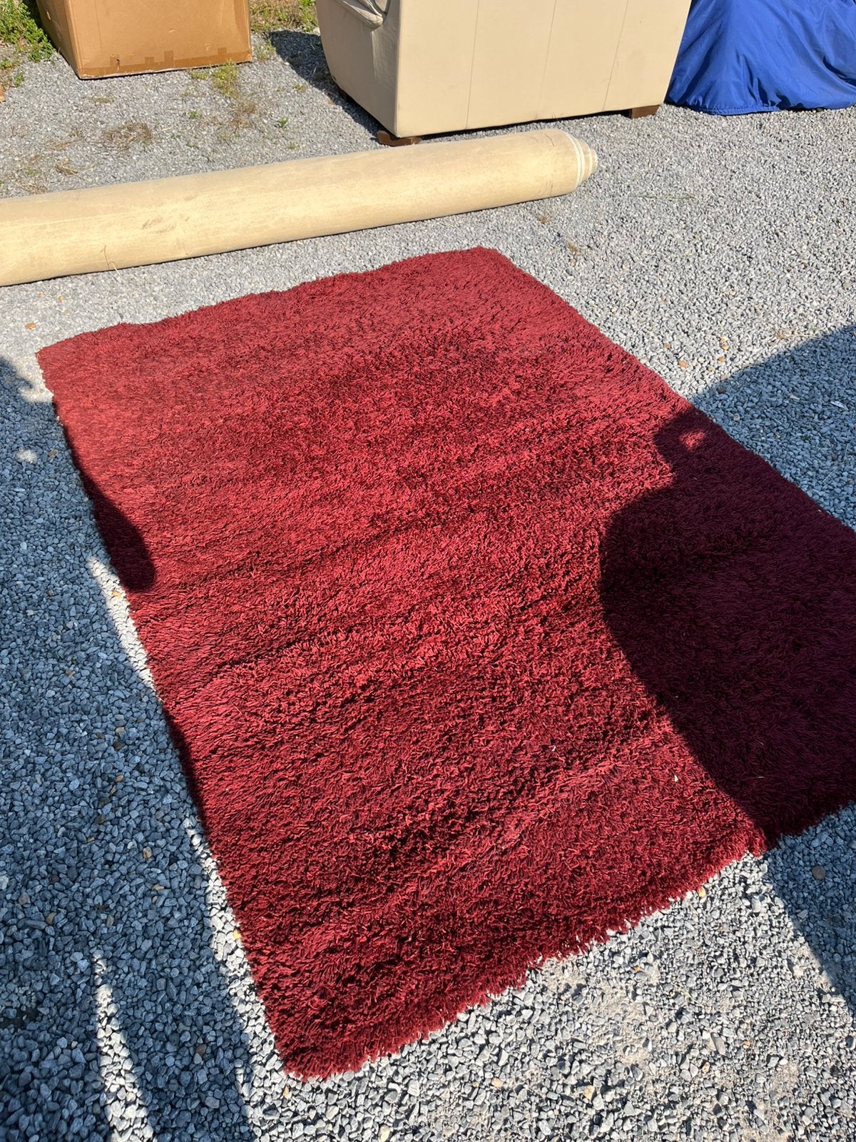 Nouveau tapis, Enlèvement, Comme neuf