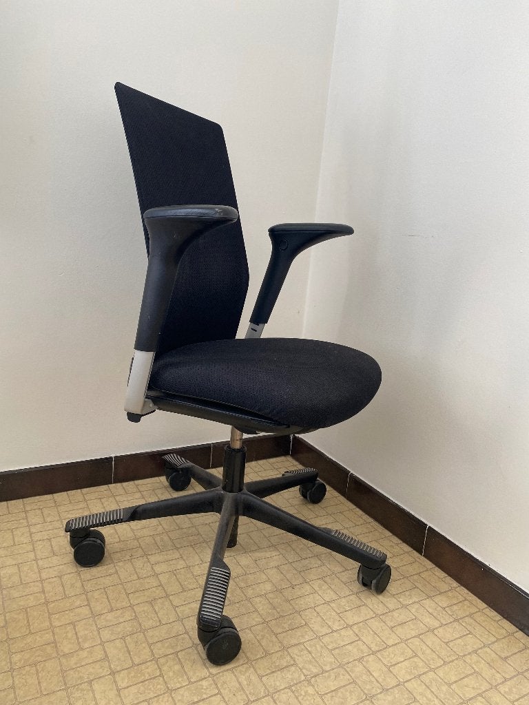 draaistoel, Maison & Meubles, Chaises, Enlèvement, Utilisé, Noir, Une