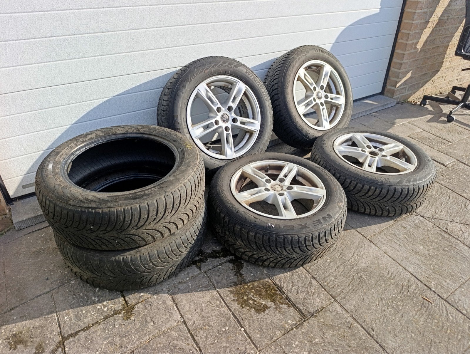 velgen plus band, Auto-onderdelen, Gebruikt, 16 inch, Banden en Velgen, Ophalen
