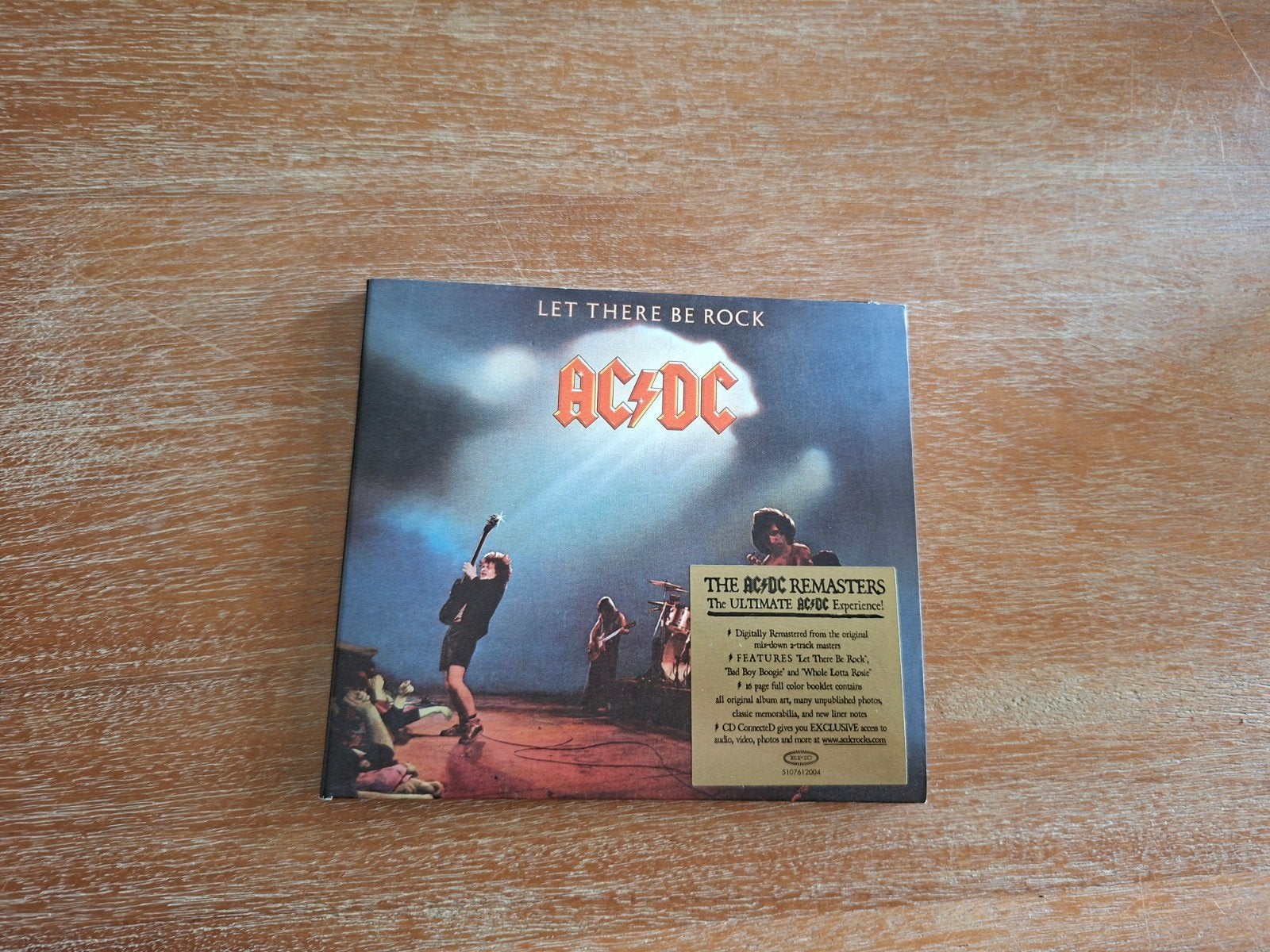 Cd Ac/Dc Let there be rock, Cd's en Dvd's, Ophalen of Verzenden, Zo goed als nieuw