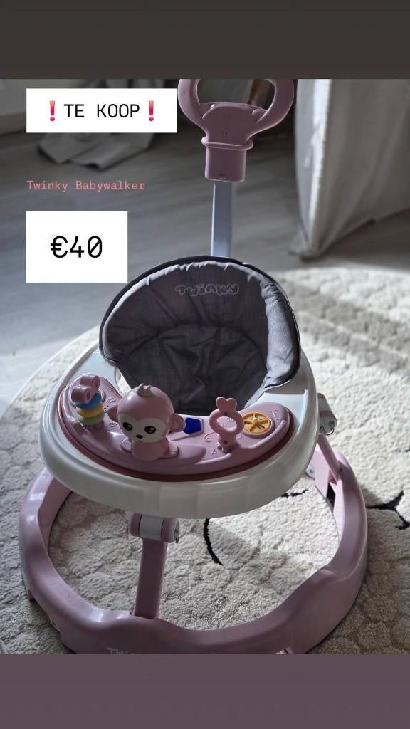 Twinky babywalker, Kinderen en Baby's, Ophalen, Gebruikt